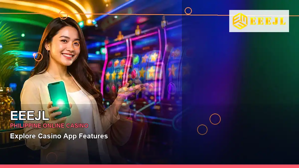 EEEJL casino cashback rewards in a left close-up scene for the EEEJL brand search, casino access, games, account help and
