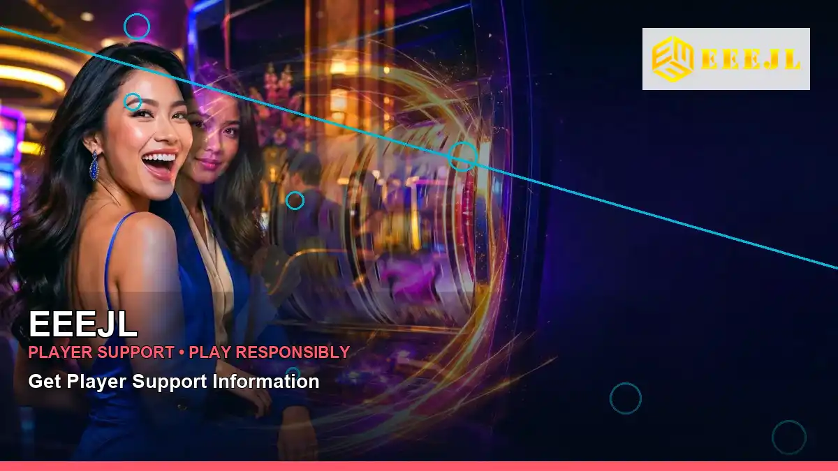 EEEJL mobile casino first deposit rewards featuring an adult Filipina casino host with a left-framed composition